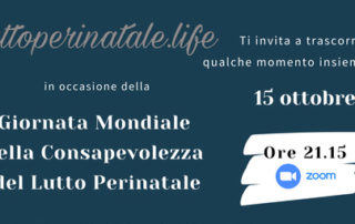 Lutto perinatale. Evento online per la giornata della consapevolezza