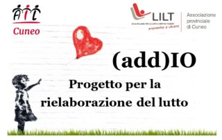 Affrontare il lutto. Copertina della locandina dedicata al progetto di rielaborazione del lutto