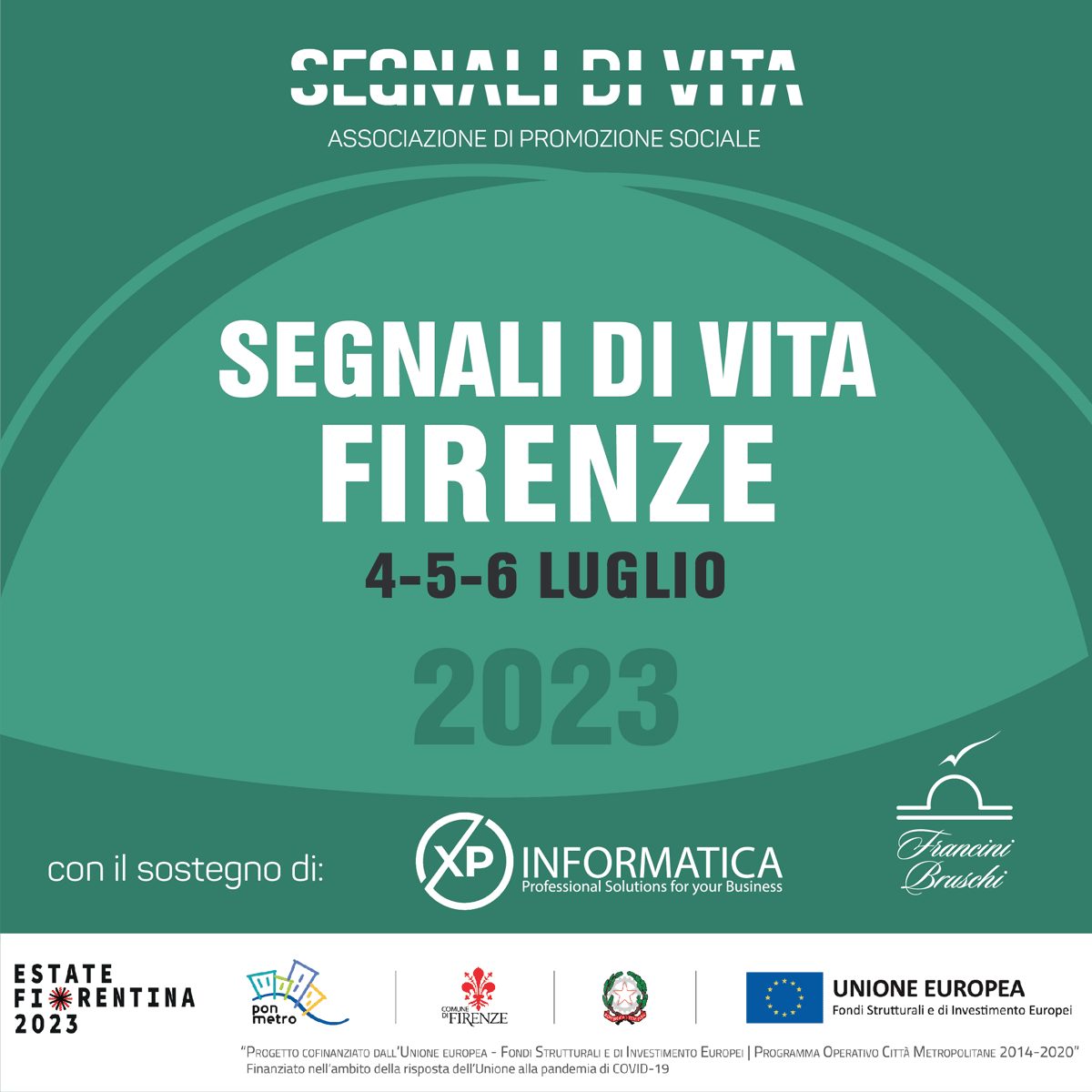 Locandina Segnali di Vita Firenze